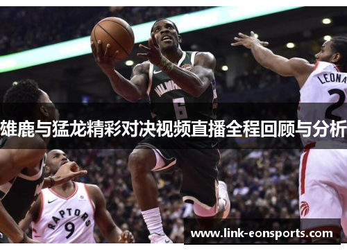 雄鹿与猛龙精彩对决视频直播全程回顾与分析